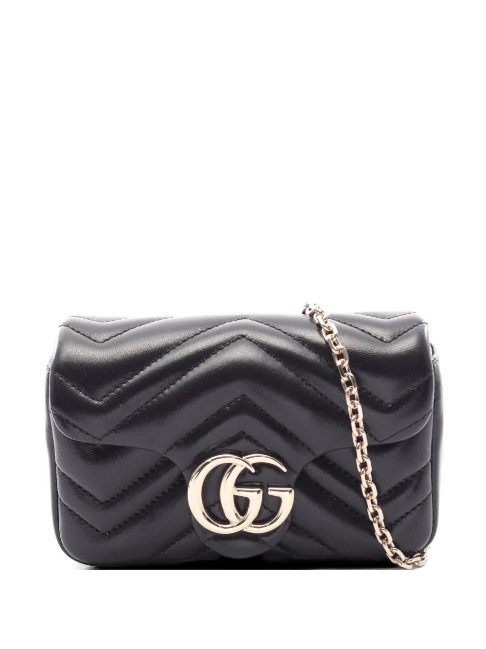 Gucci Pre-Owned mini GG Marmont shoulder bag - Nero