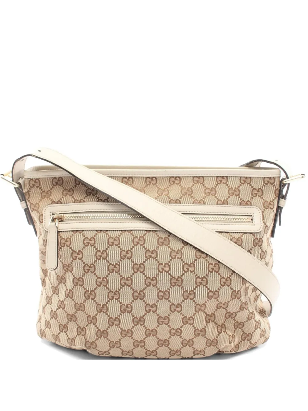 Gucci Pre-Owned 2000s GG canvas shoulder bag - Toni neutri