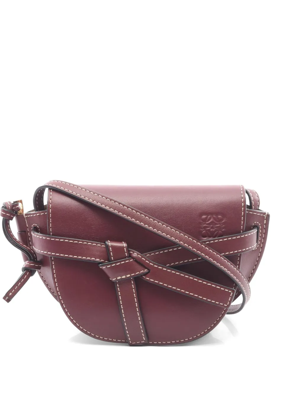 Loewe Pre-Owned 2000s mini Gate leather crossbody bag - Red