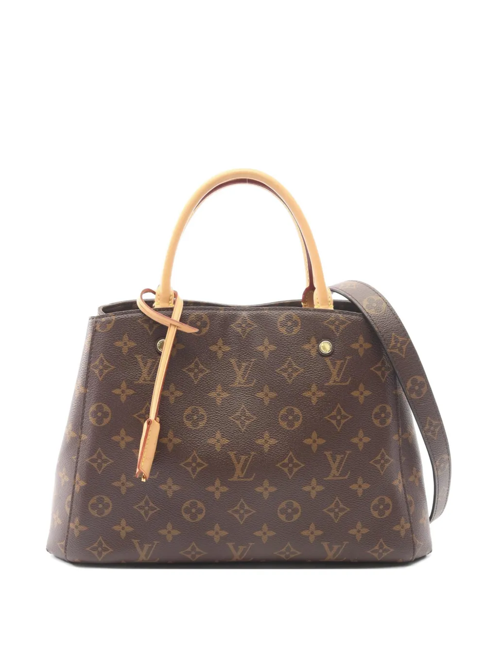 Louis Vuitton Pre-Owned 2016 Montaigne BB two-way handbag - Brown