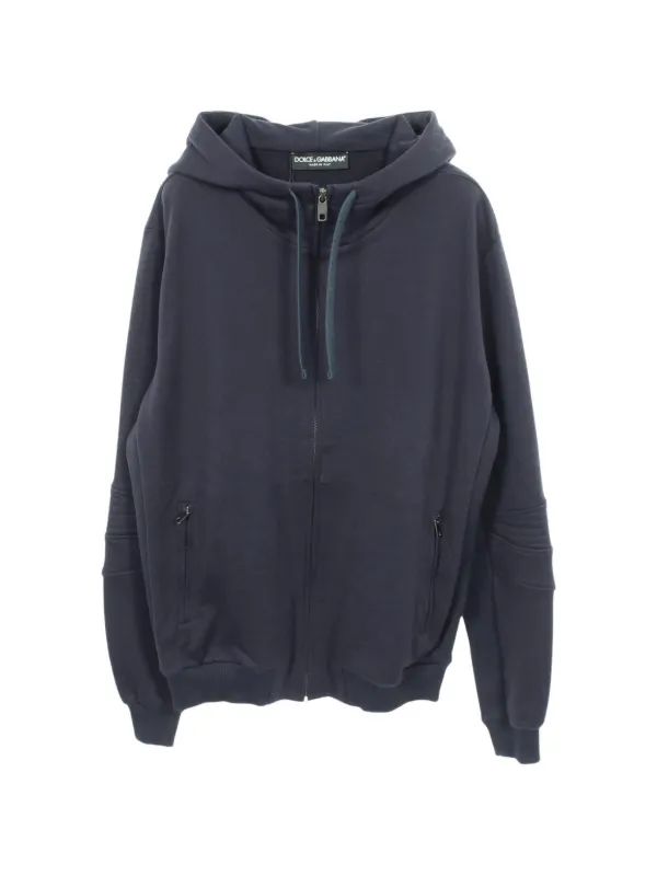 Dolce & Gabbana Pre-Owned 2010s ジップアップ パーカー | ブルー