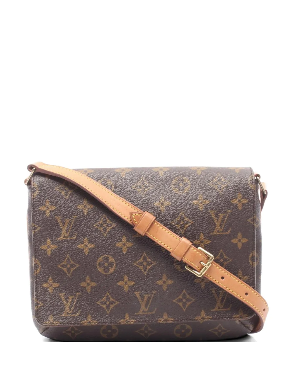 Louis Vuitton Pre-Owned 2001 Musette Tango Monogram canvas shoulder bag - Marrone