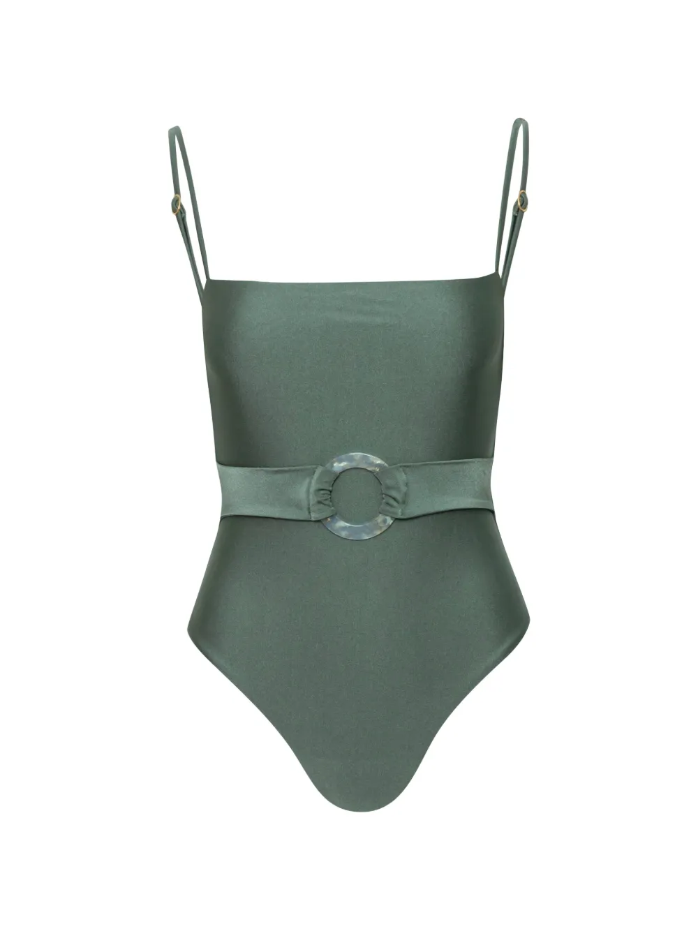 Baobab Alba belted swimsuit - Verde