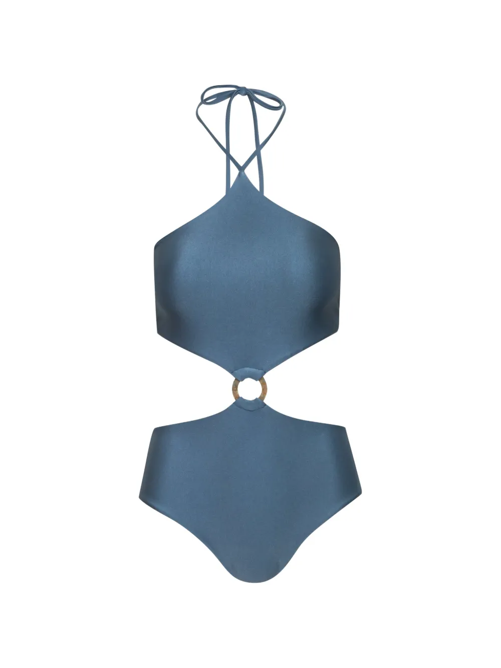 Baobab Kira ring-detail swimsuit - Blau