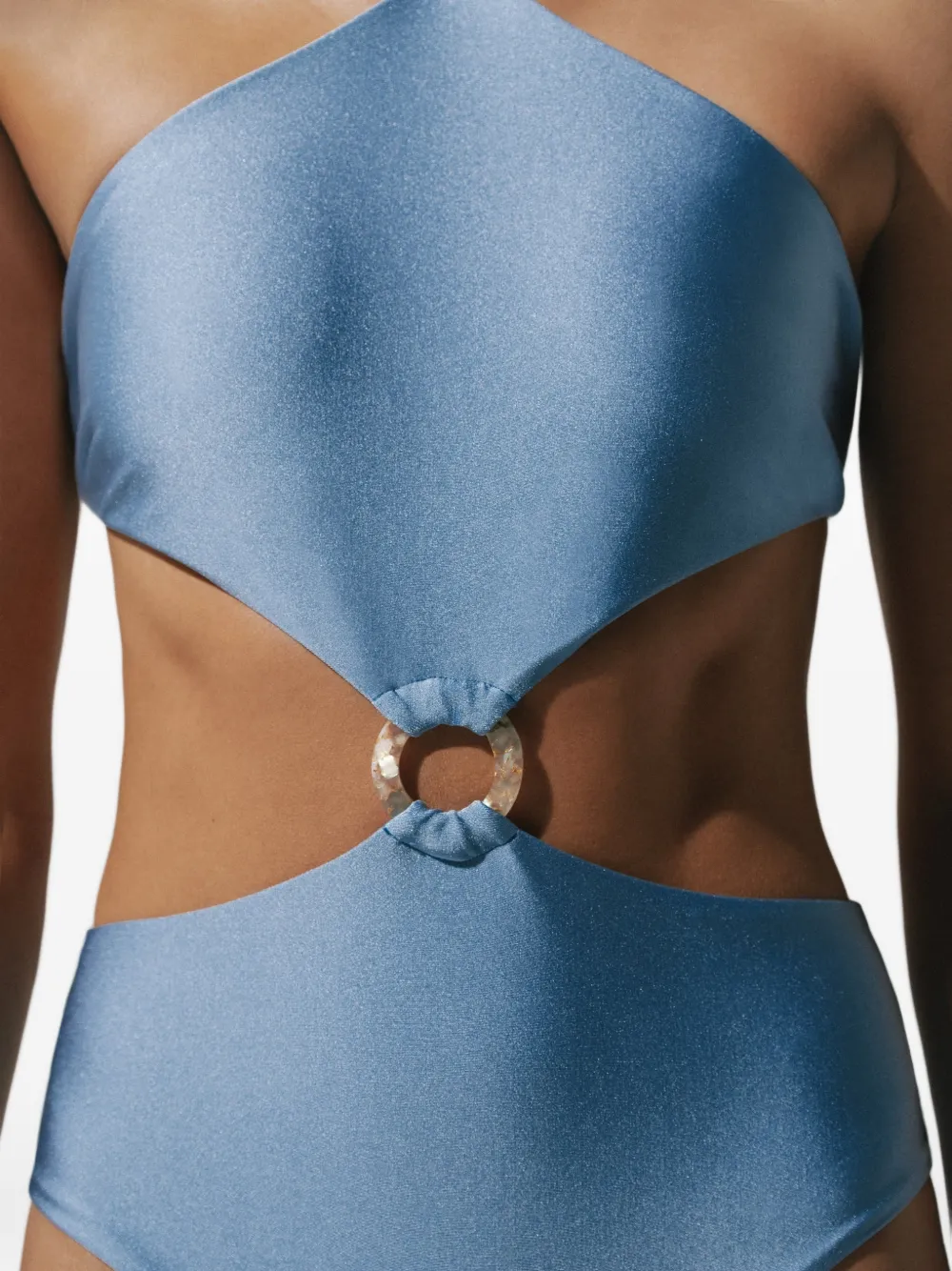  Baobab Kira Ring-detail Swimsuit - Blu 