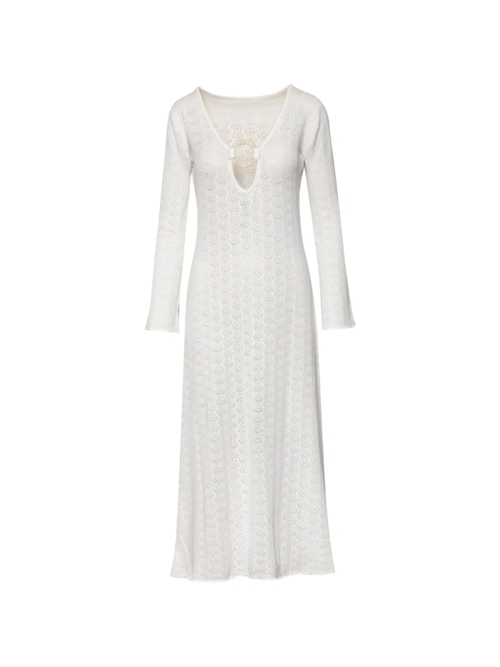 Baobab Moon ring-detail maxi dress - Nude