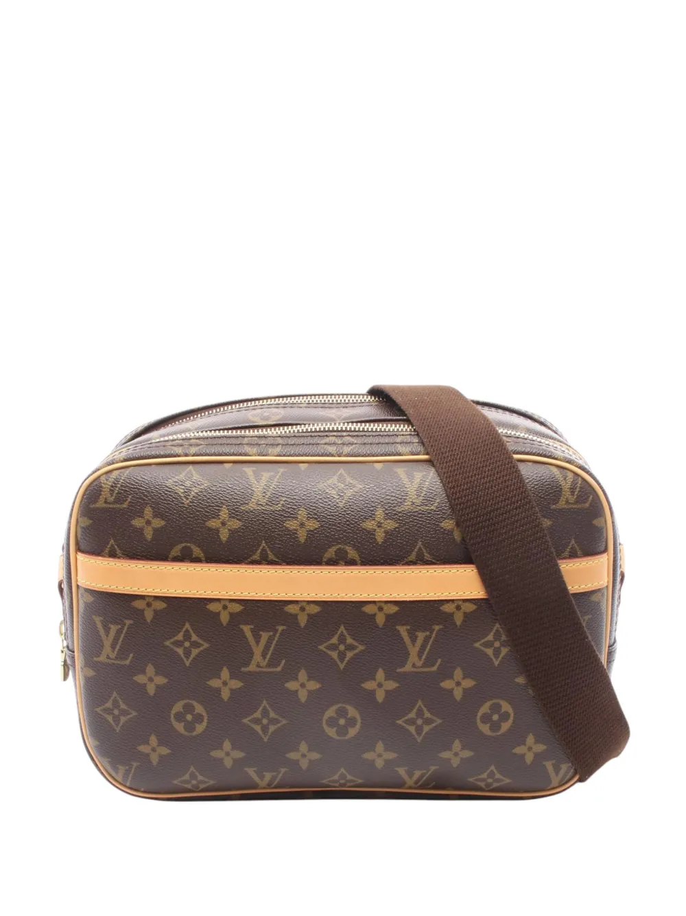 Louis Vuitton Pre-Owned 2010 Monogram Reporter PM crossbody bag - Marrone