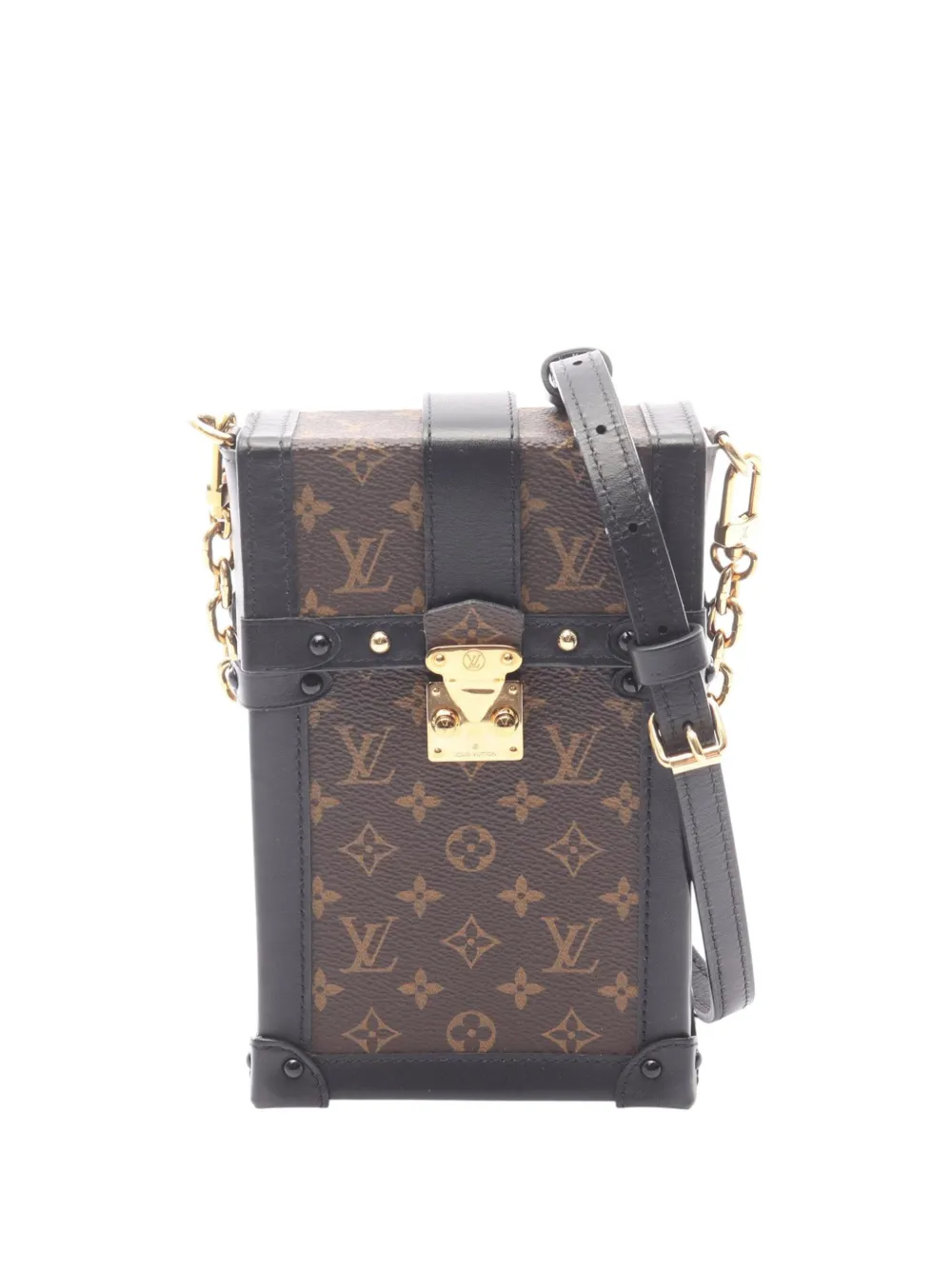 Louis Vuitton Pre-Owned 2019 Monogram Pochette Trunk Verticale crossbody bag - Marrone