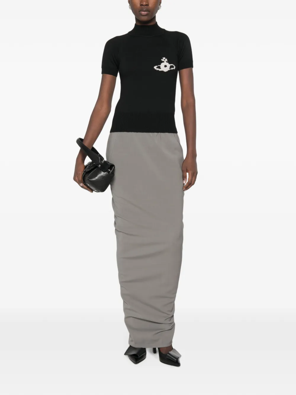 Vivienne Westwood Coltrui met Orb-patroon Zwart