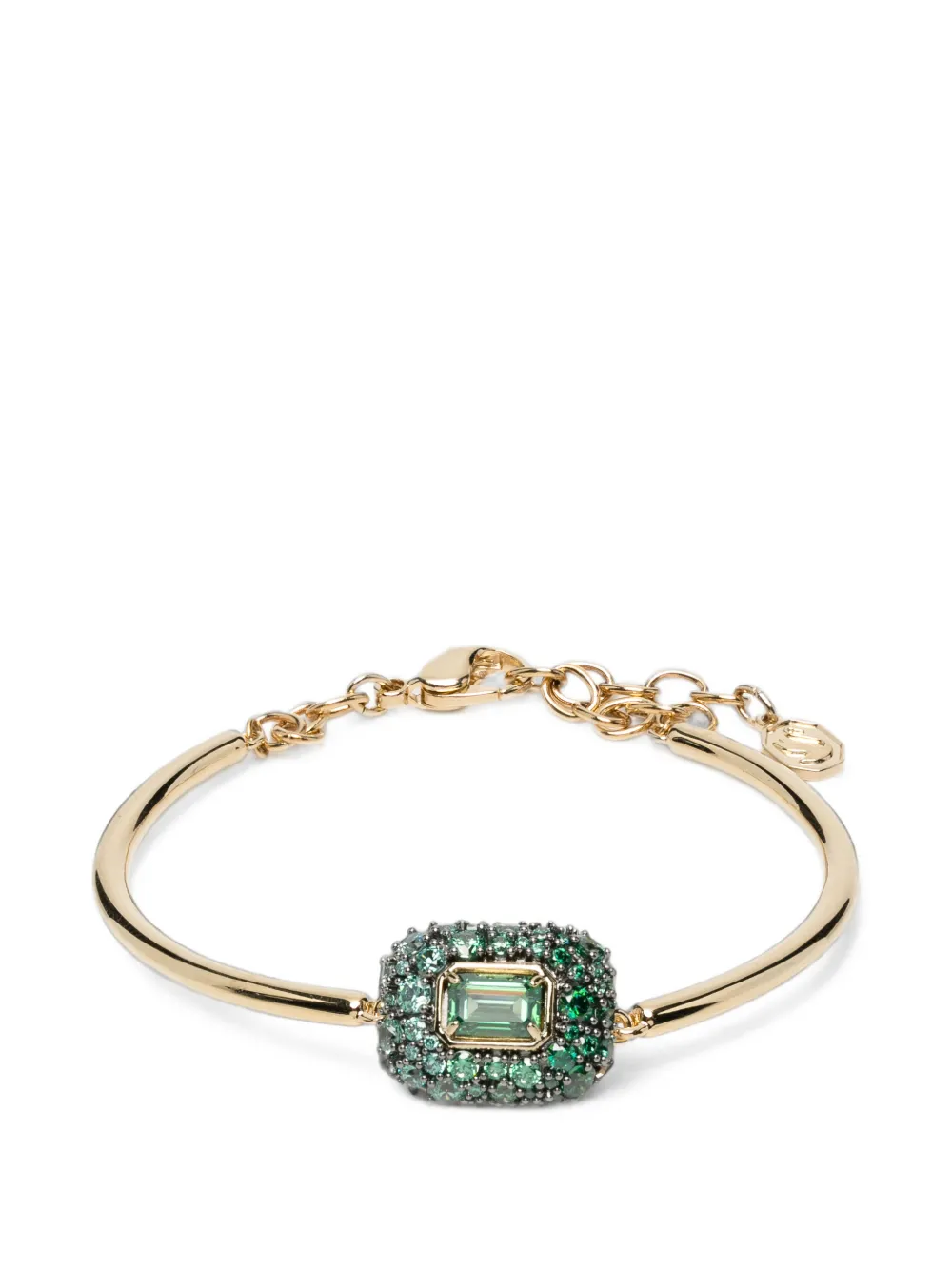 Swarovski Sublima octagon-cut bangle