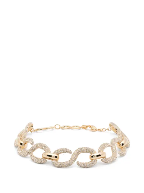 Swarovski Dextera round-cut crystal choker