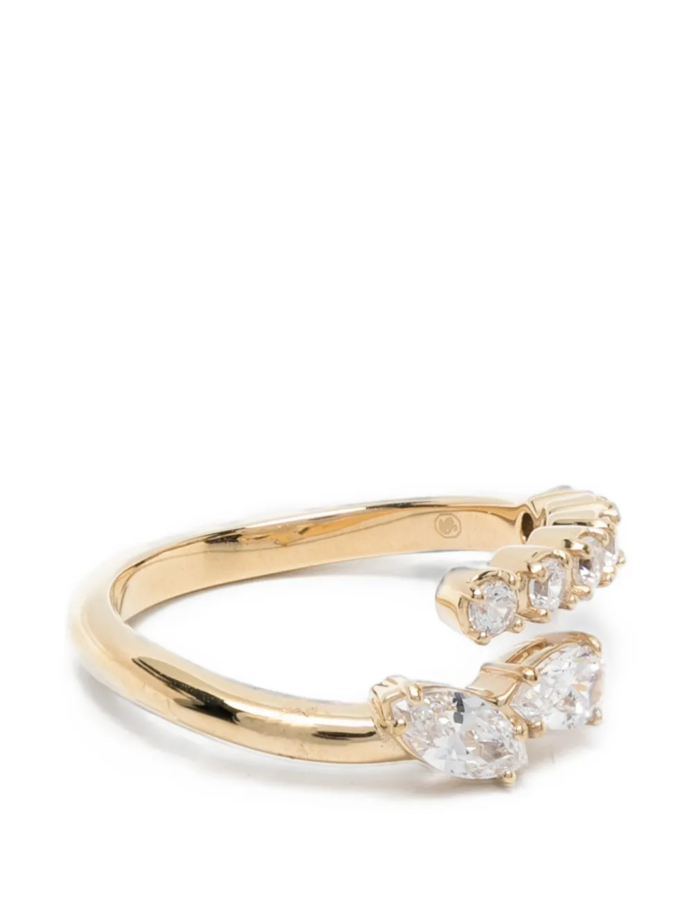 Swarovski Mesmera mixed-cut ring - Oro