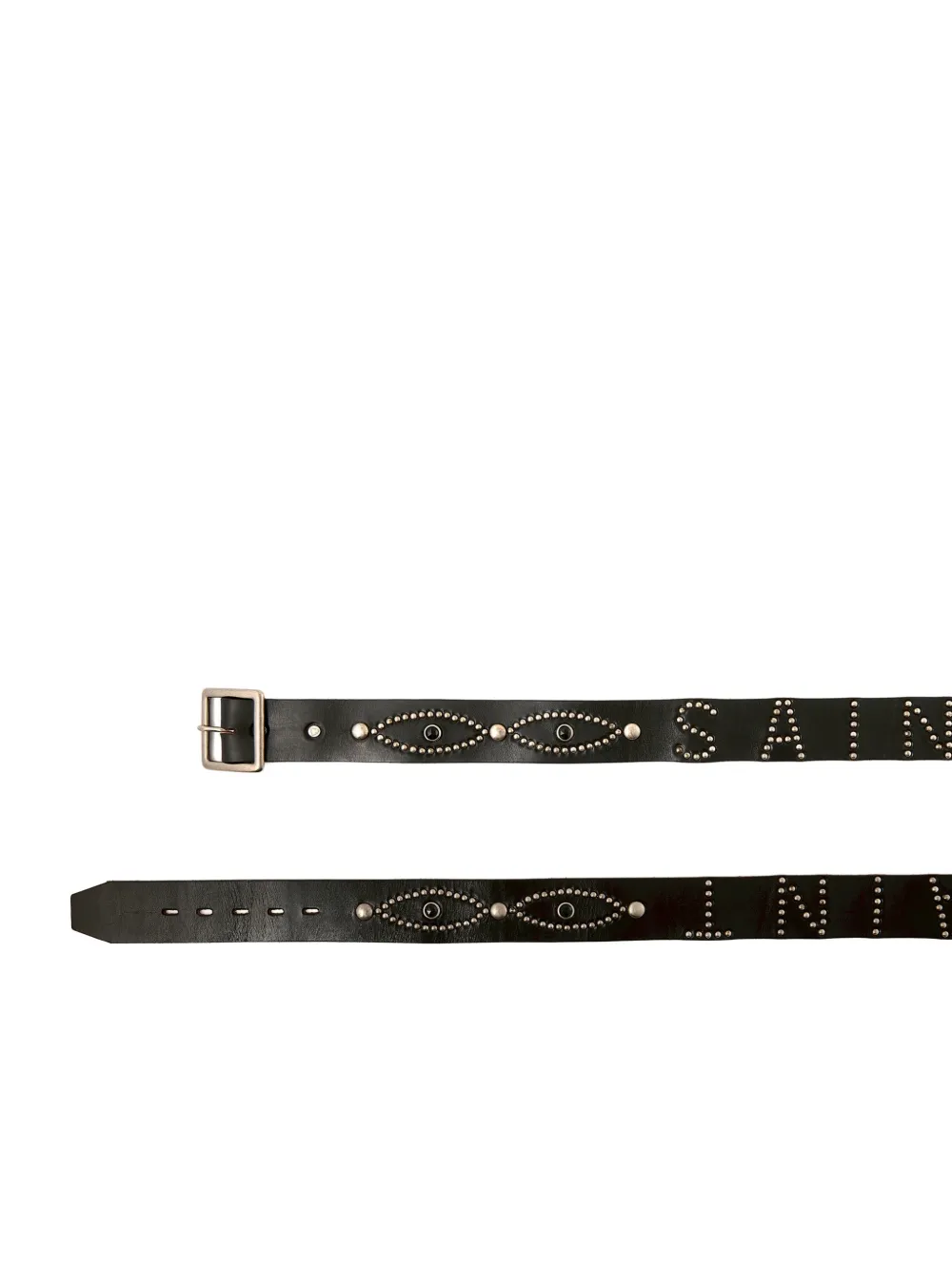 SAINT MXXXXXX x HTC Studded Leather Belt | Black | FARFETCH OM