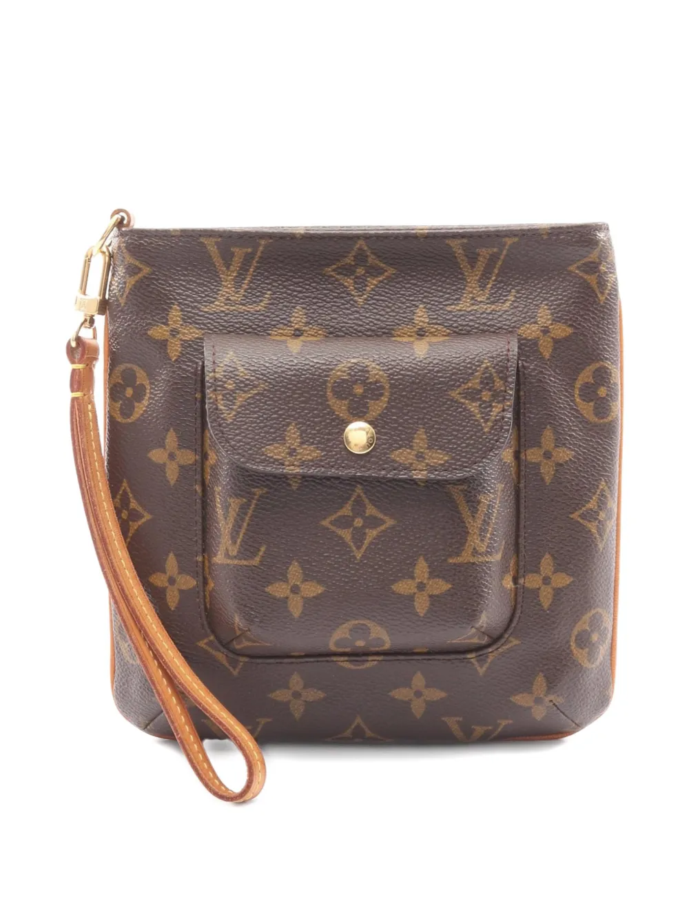 Louis Vuitton Pre-Owned 2003 Partition Monogram pouch - Marrone