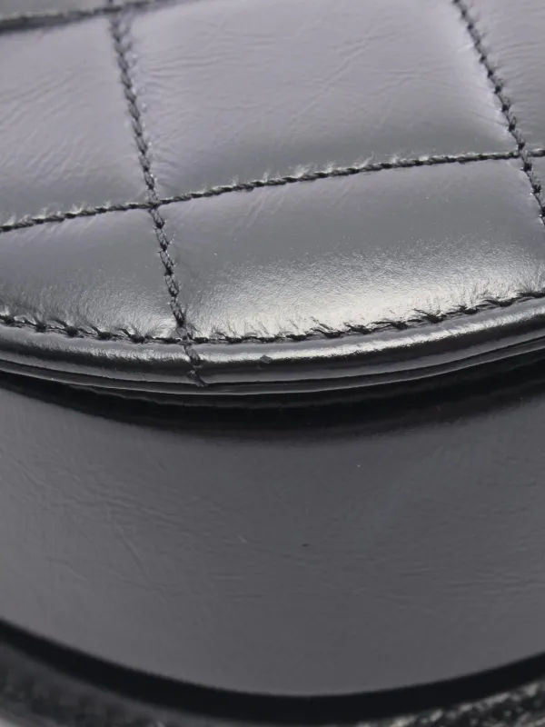 CHANEL Pre-Owned 2021 キルティング ミニバッグ | ブラック | FARFETCH JP