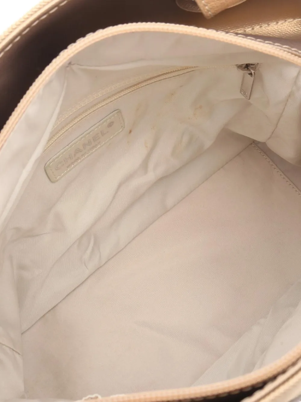 CHANEL パリビアリッツ　メタリックゴールド ハンドバッグ CHANEL Pre-Owned 2006-2008 パリ ビアリッツ PM ハンドバッグ