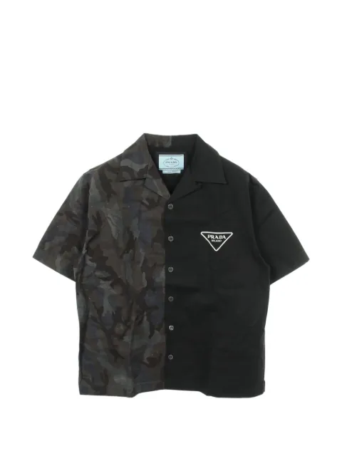 Prada Pre-Owned Double Match camouflage-print shirt