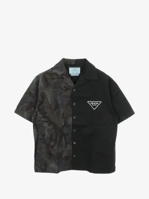 Prada Pre-Owned Double Match camouflage-print shirt