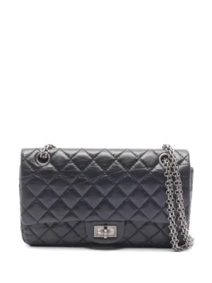 CHANEL Pre-Owned 2.55 Reissue Shoulder Bag | Grey | FARFETCH