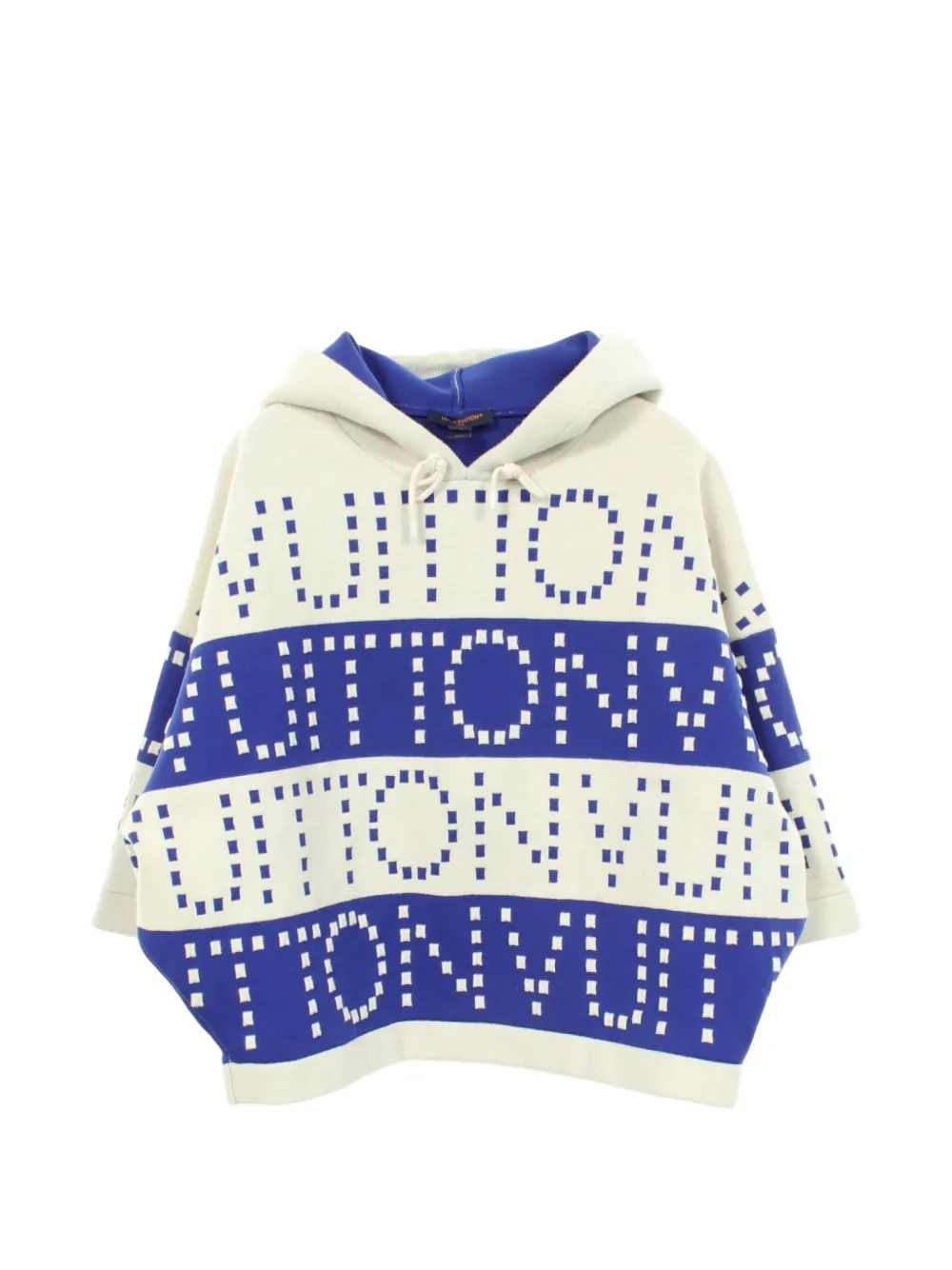 Louis Vuitton Pre-Owned 2000s Hoodie mit Logo-Muster - Nude