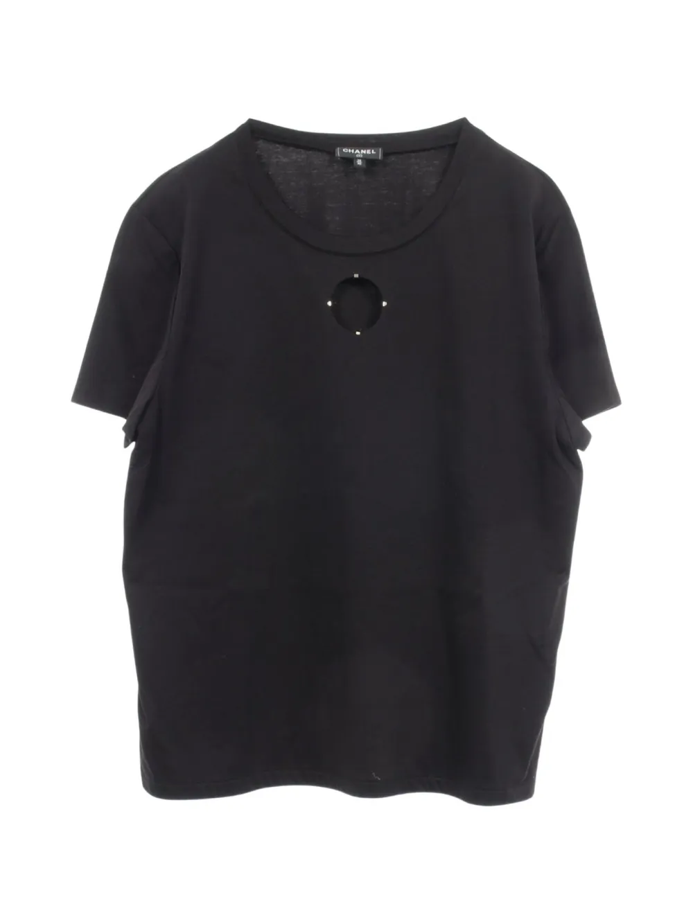 CHANEL Pre-Owned T-shirt girocollo 1986-1988 - Nero