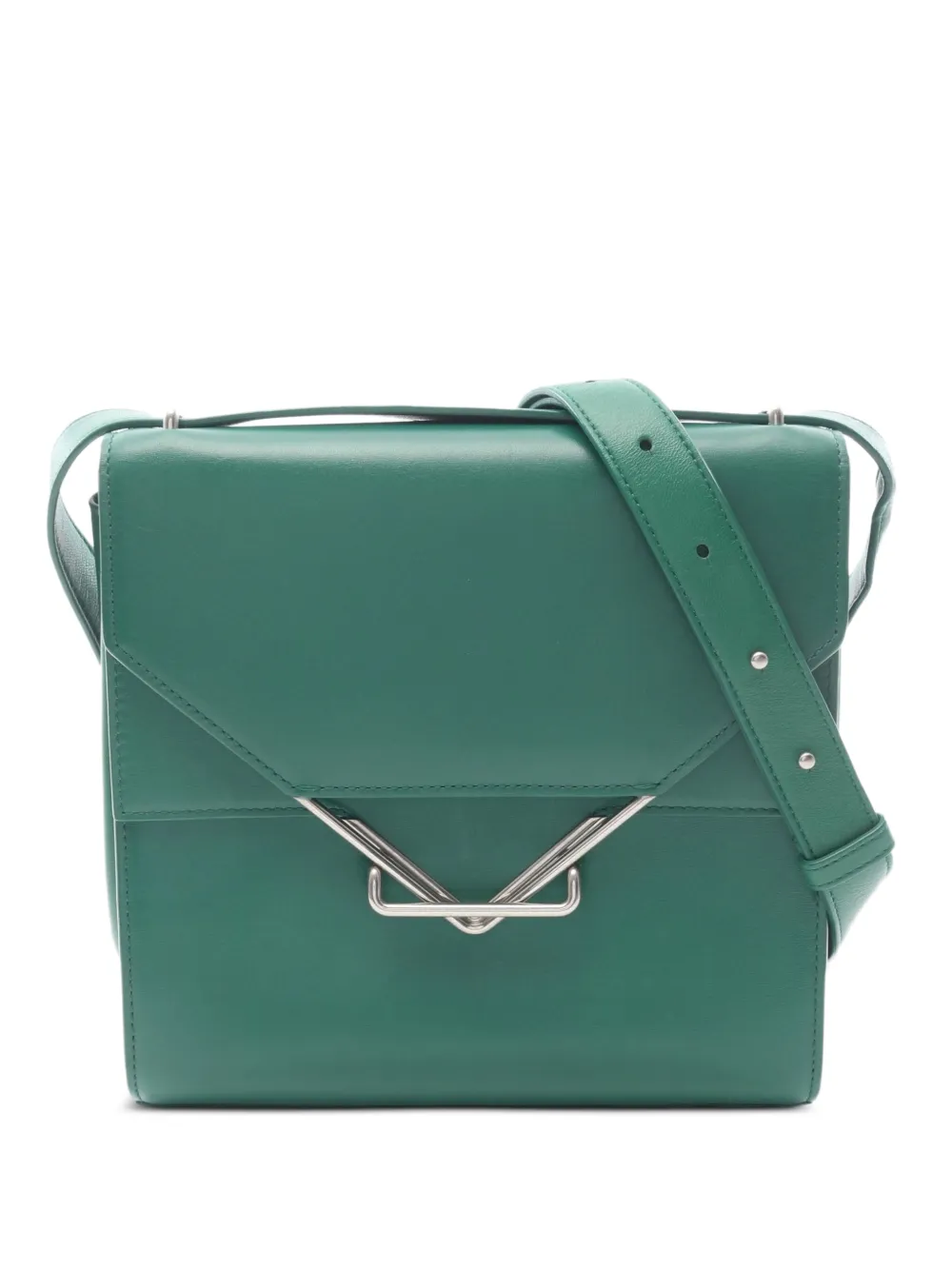 Bottega Veneta Pre-Owned 2010s The Clip shoulder bag - Grün
