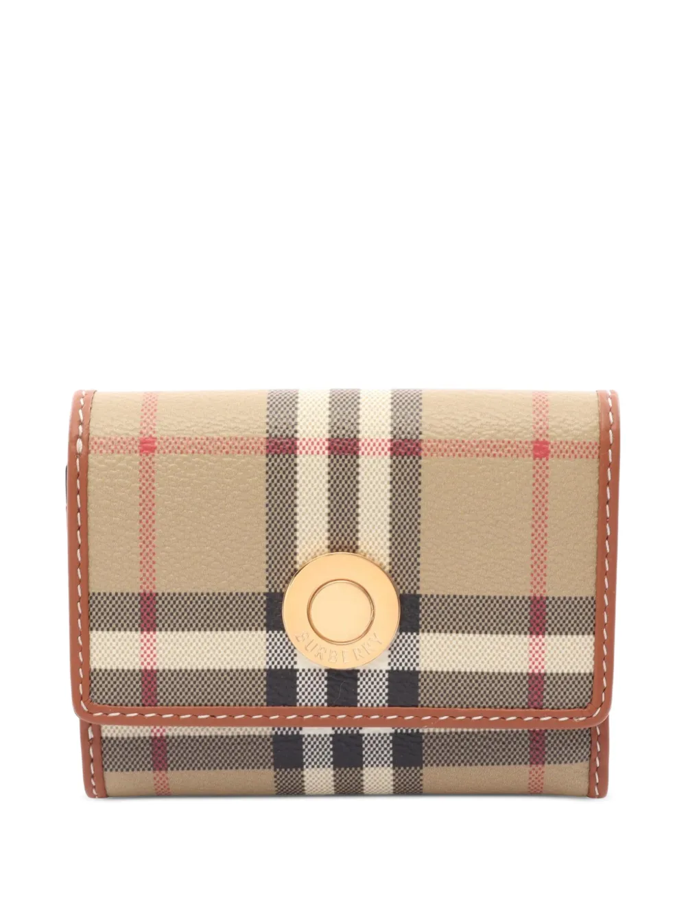 Burberry Pre-Owned Nova Check wallet - Neutrals
