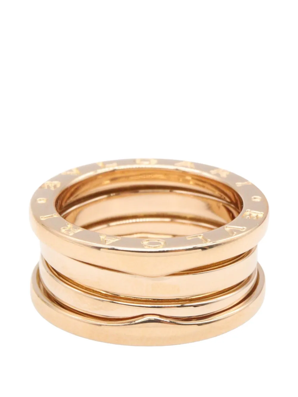 Bvlgari Pre-Owned 2010s B-zero1 3-band ring - Rosa