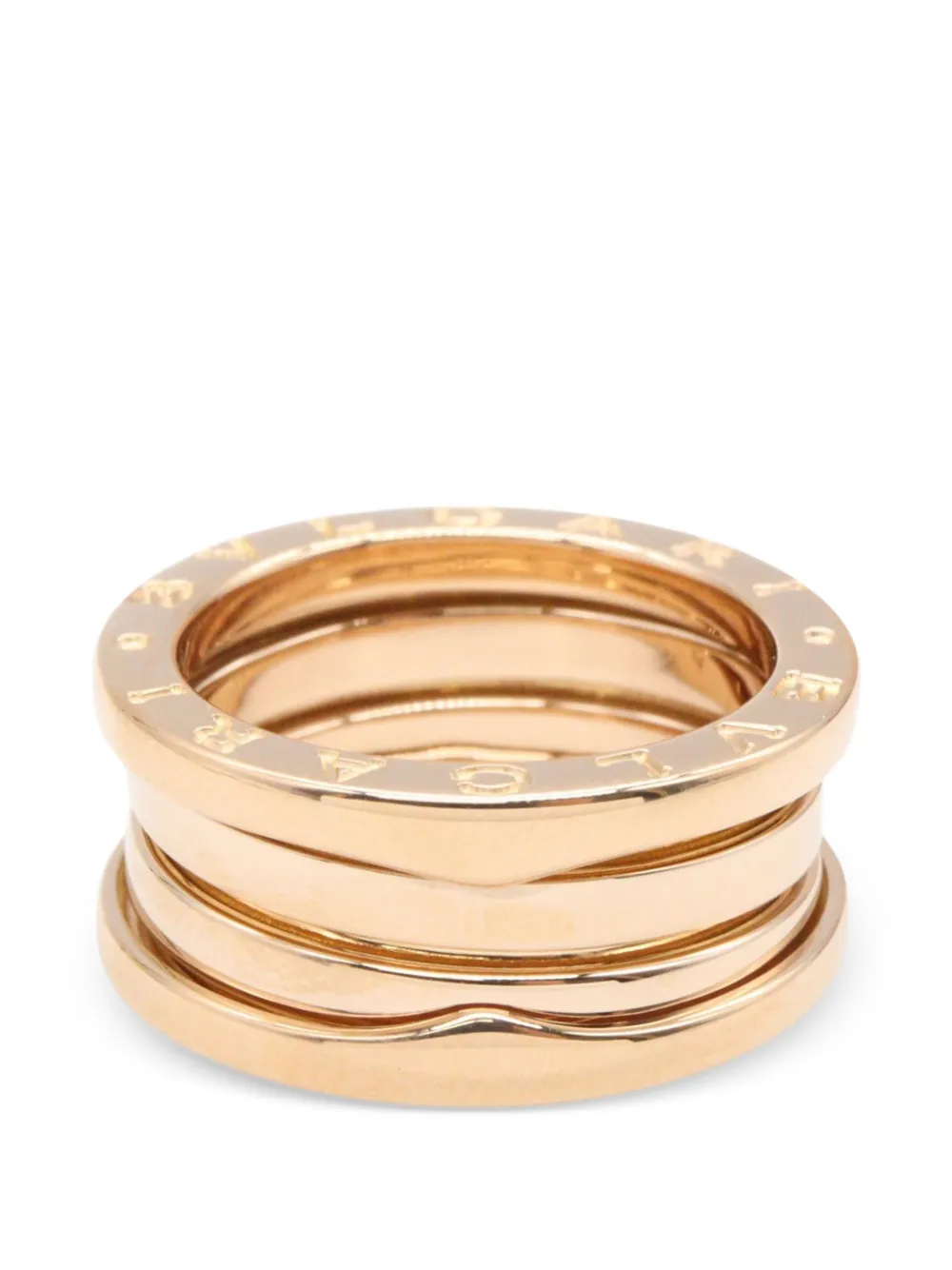 Bvlgari Pre-Owned 2010s B-zero1 3-band ring - Rosa