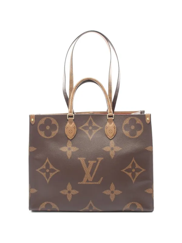 Louis Vuitton Pre-Owned 2019 Monogram Giant Onthego GM Tote Bag