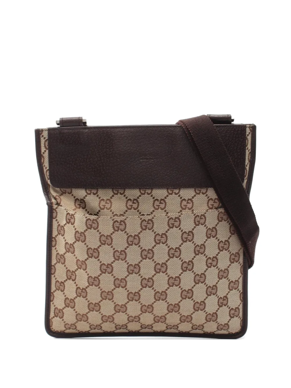 Gucci Pre-Owned 2000s GG canvas shoulder bag - Toni neutri