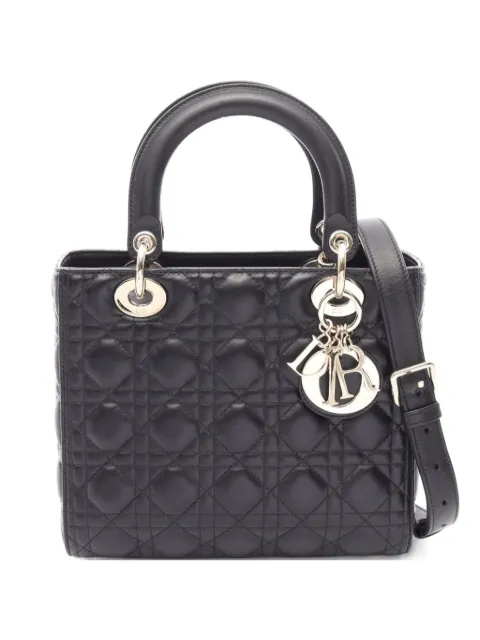 Christian Dior Pre-Owned 2010s medium Lady Dior two-way handbag
