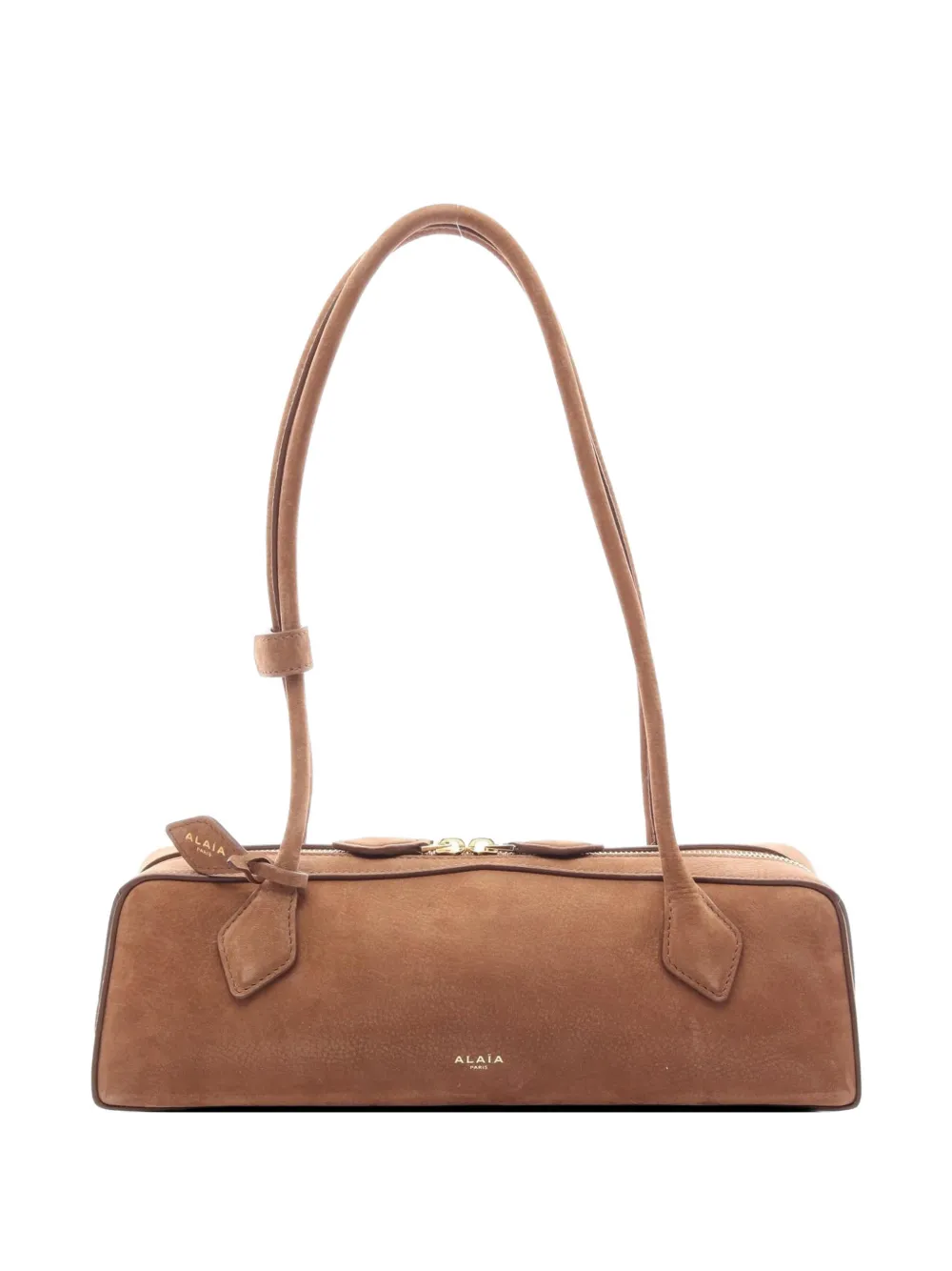 Alaïa Pre-Owned medium Le Teckel shoulder bag - Marrone