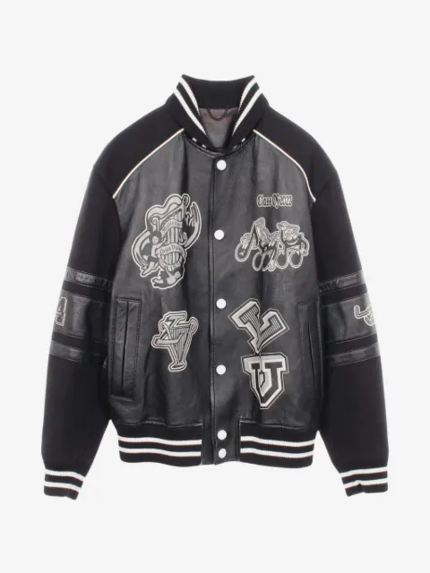 Louis Vuitton Pre-Owned 2010s Varsity logo bomber jacket
