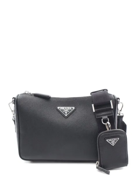 Prada Pre-Owned 2010s Saffiano Travel pouch shoulder bag