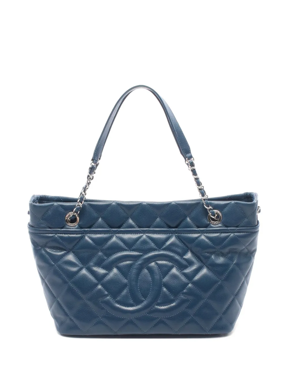 CHANEL Pre-Owned 2012-2013 Timeless tote bag - Blu