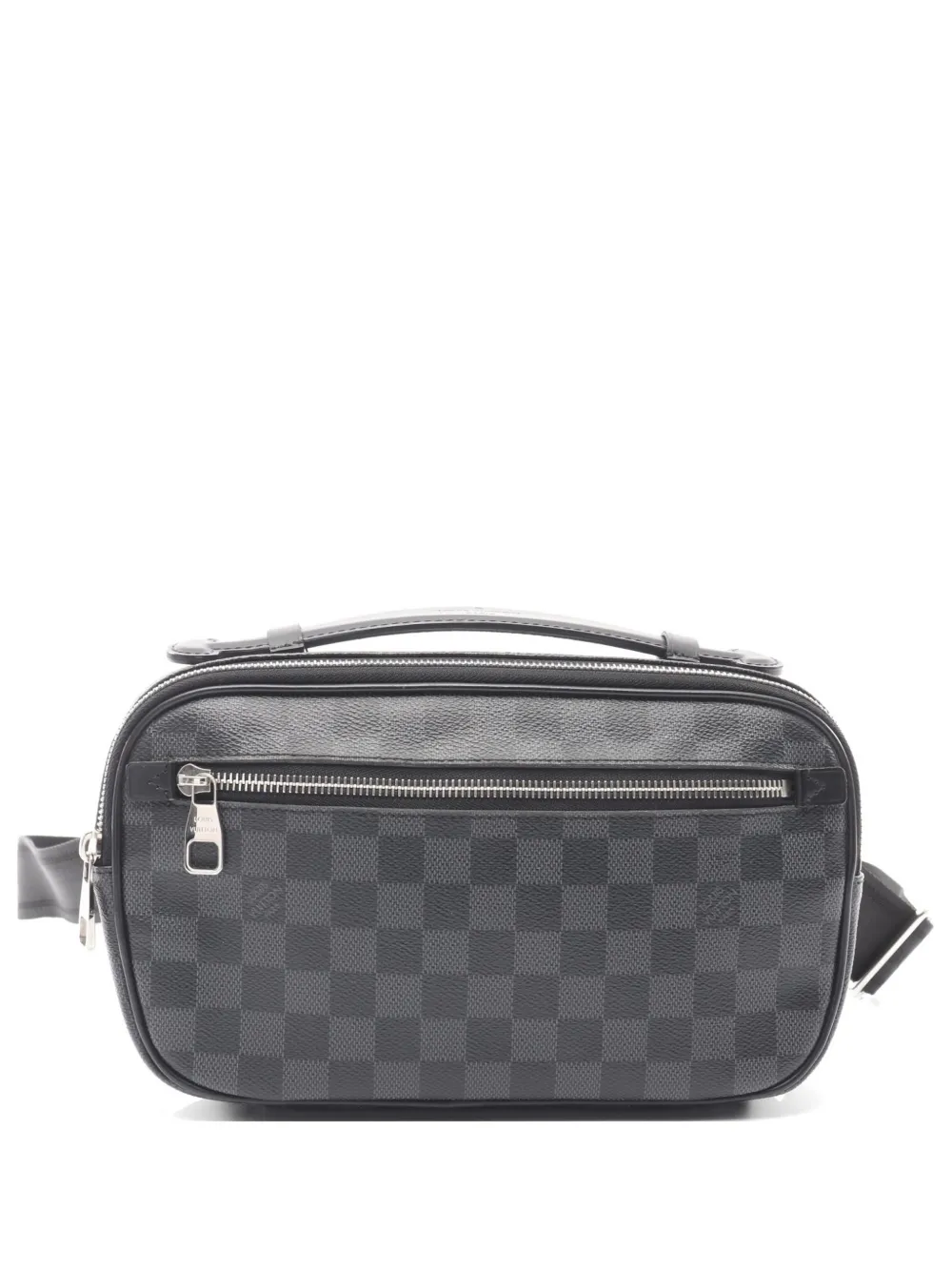Louis Vuitton Pre-Owned 2014 Ambler Damier Graphite belt bag - Nero