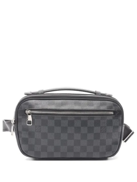 Louis Vuitton Pre-Owned 2014 Ambler Damier Graphite belt bag