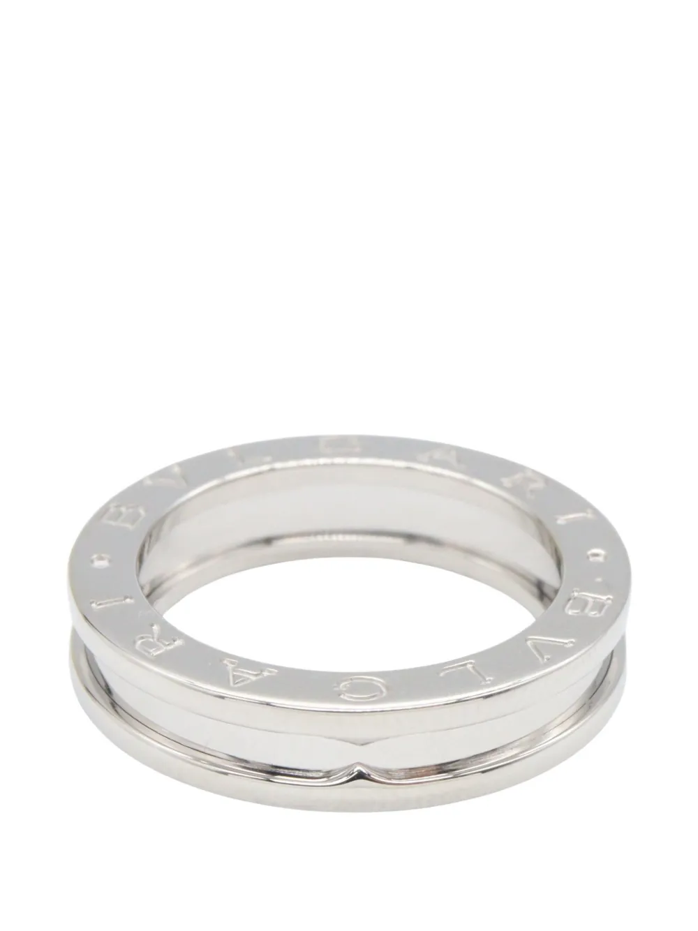 Bvlgari Pre-Owned 2010s B-zero1 ring - Argento