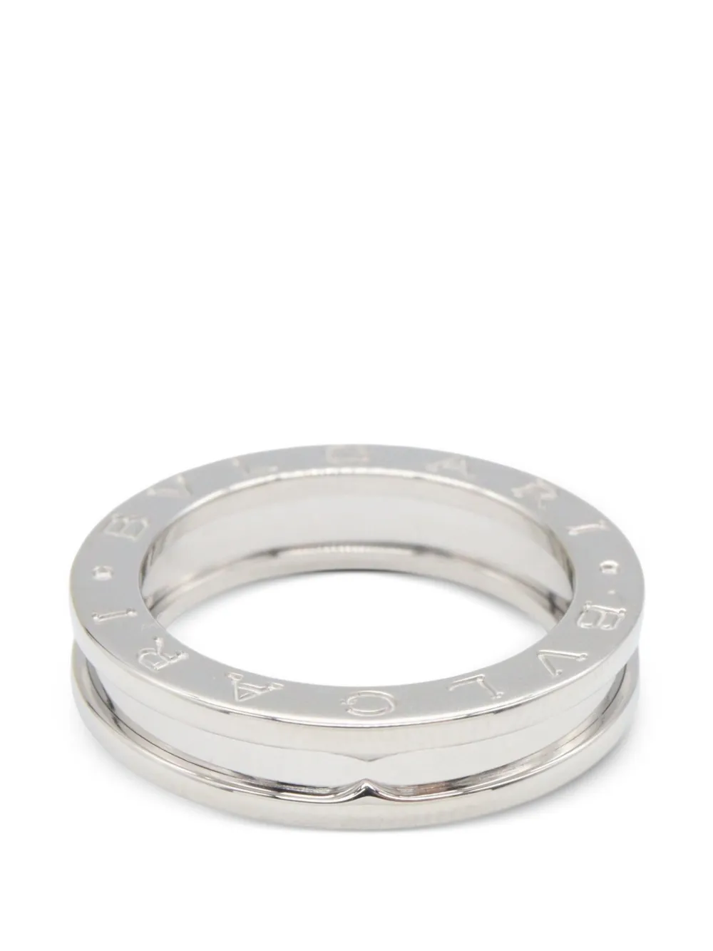 Bvlgari Pre-Owned 2010s B-zero1 ring - Argento