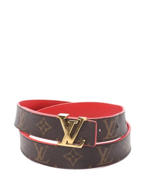 Louis Vuitton Pre-Owned 2018 Monogram Initiales reversible belt