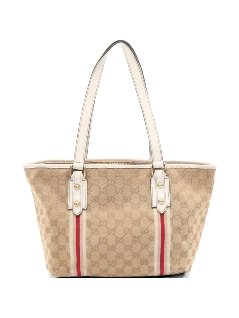 Gucci Pre-Owned 2000s GG Sherry Line tote bag - Toni neutri