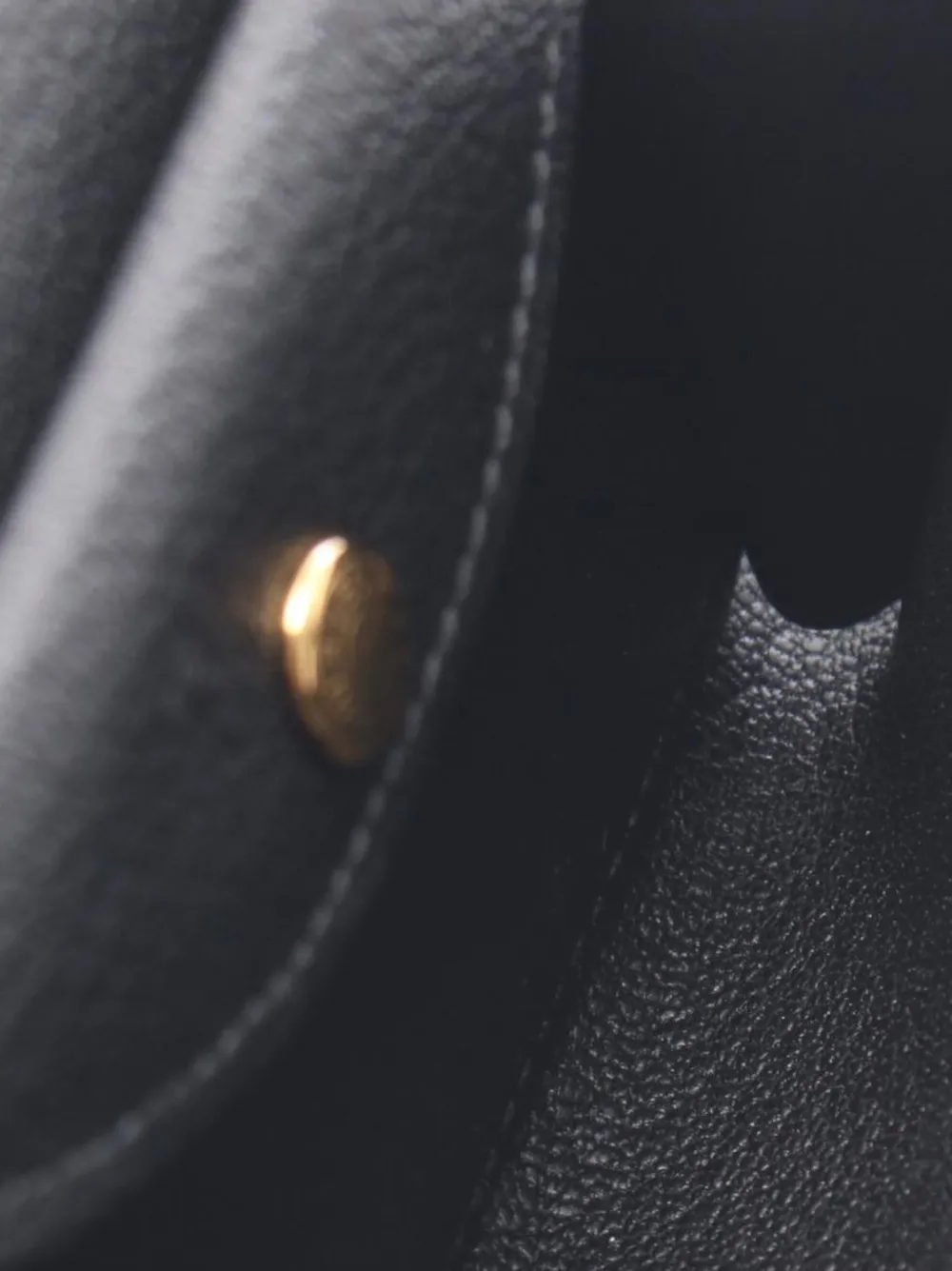 Hermès Pre-owned Glennan Coin Purse in Black, view 3