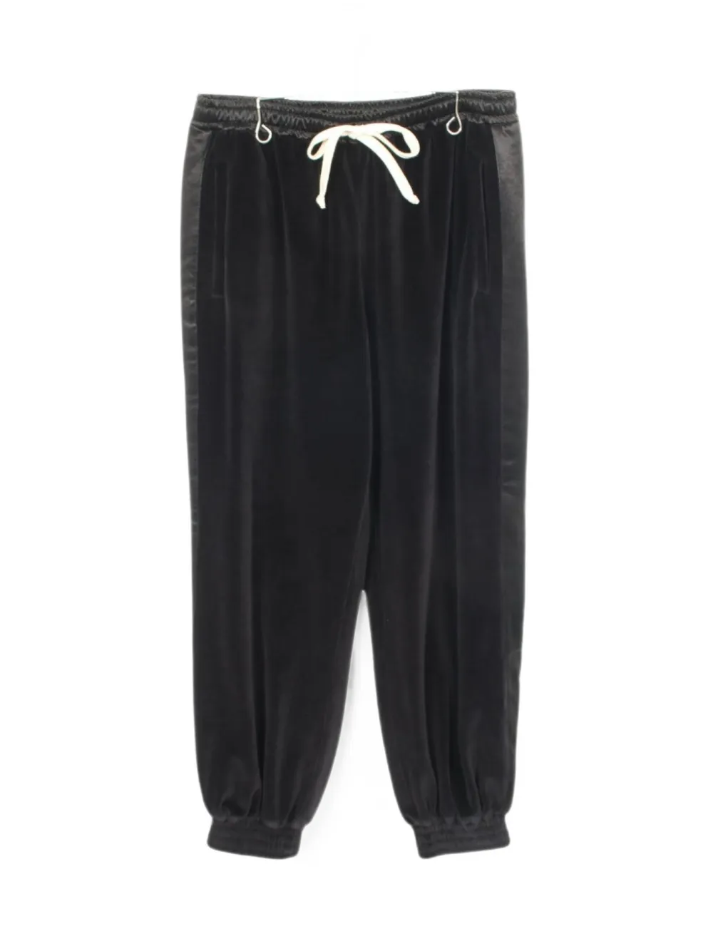 Gucci Pre-Owned side-stripe track pants - Nero