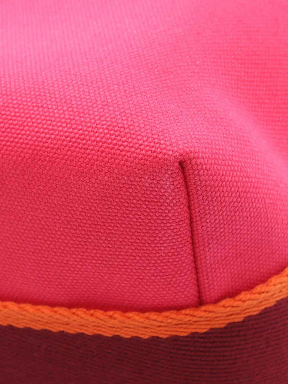Hermès Pre-owned 2010-2026 Small Toile Bride a Brac Case Vanity Bag in Pink, view 2