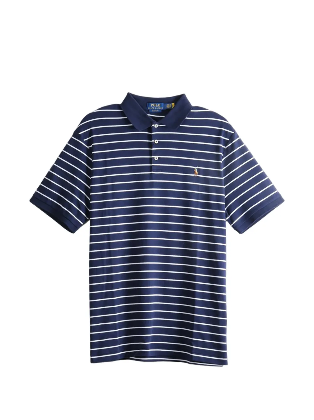 Polo Ralph Lauren horizontal-stripe polo shirt - Blau