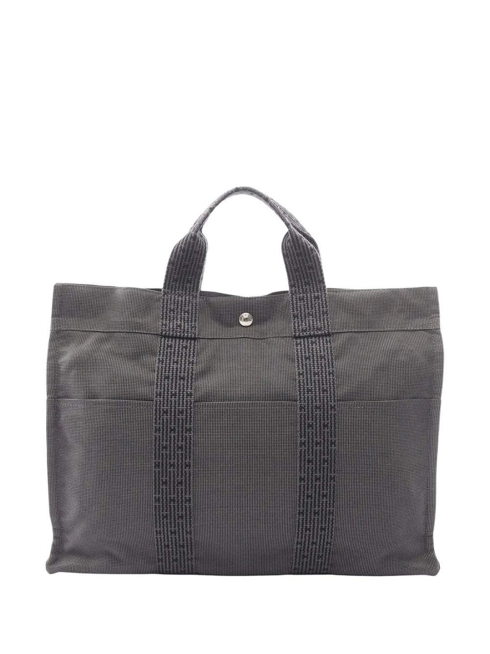 Hermès Pre-Owned 20th Century Canvas Herline MM tote bag - Grigio