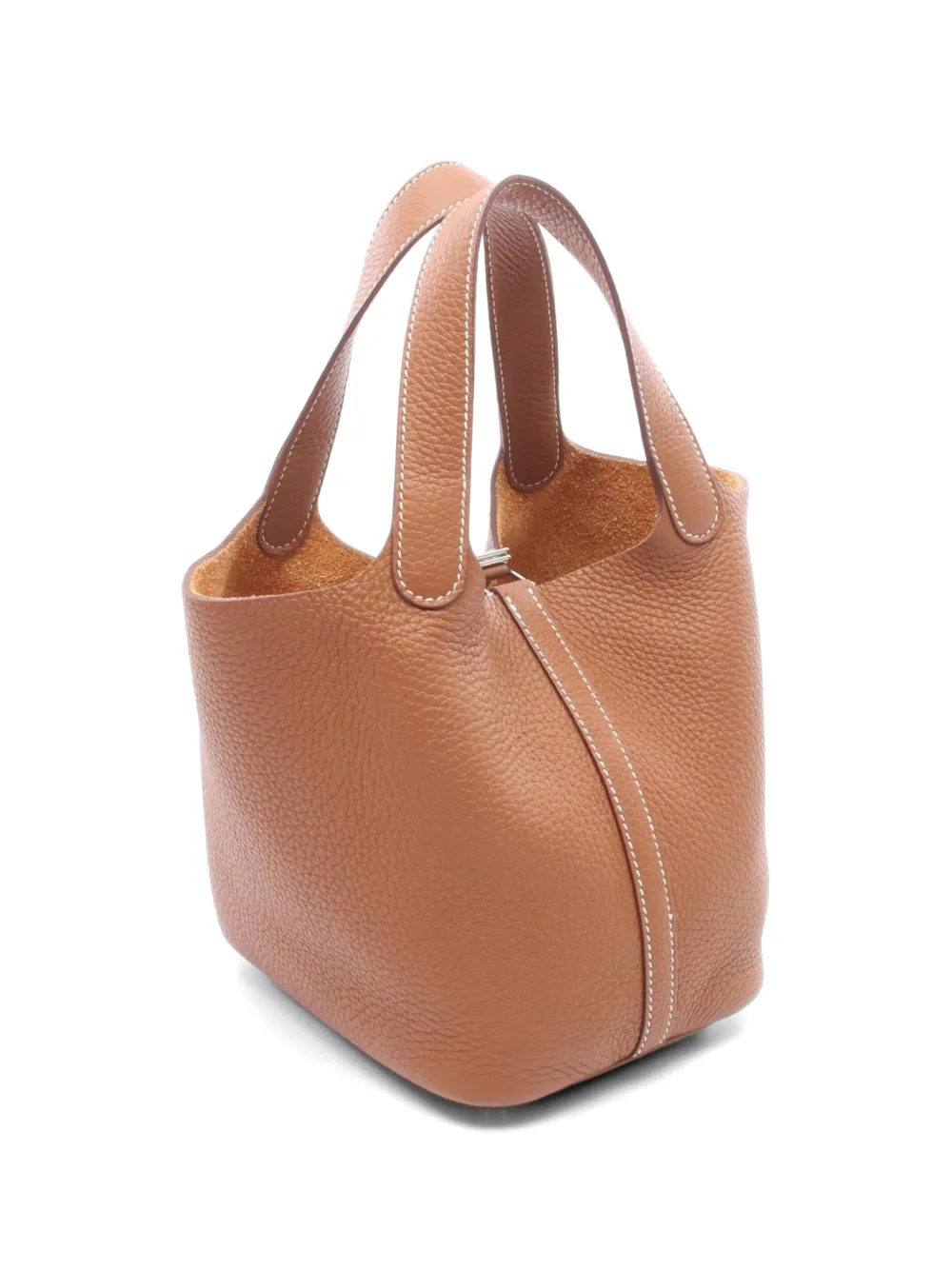 Hermès Pre-owned 2023 Picotin Lock PM Handbag in Brown, view 2