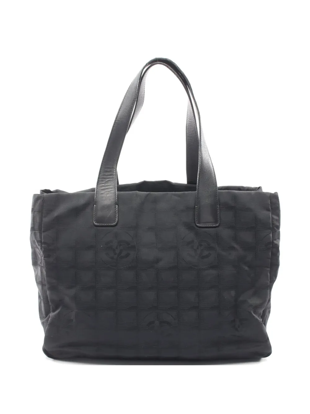 CHANEL Pre-Owned 2000-2002 Travel Line MM tote bag - Nero