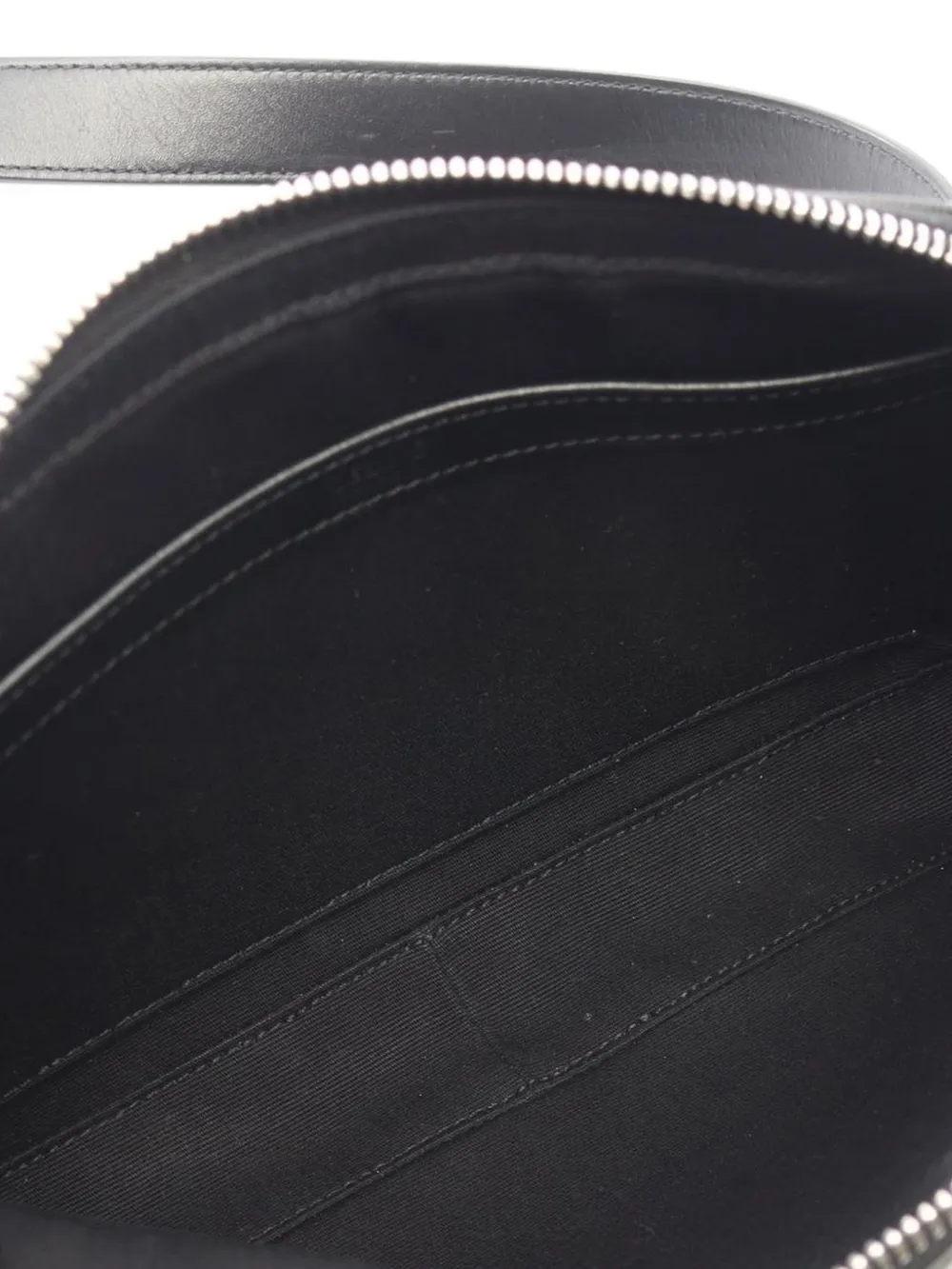  Celine Pre-owned Bolso Messenger Triomphe 2010 - Negro 